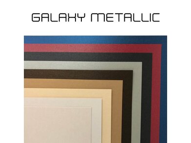 Galaxy Metallic zweiseitg Auswahl
