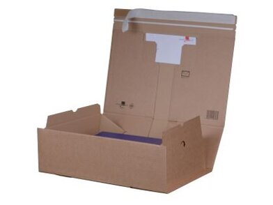 Pack-Box, Haftklebung und Aufreißfaden | © Liebensteiner Smartbox Pro