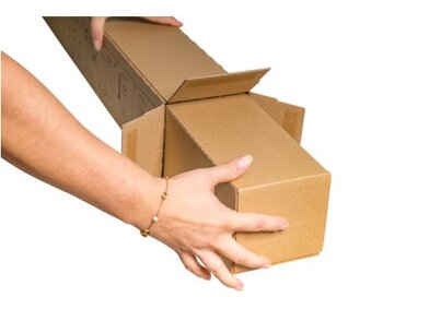 Anwendungsbeispiel Planbox mit Haftklebung und Aufreißfaden | © Liebensteiner Smartbox Pro